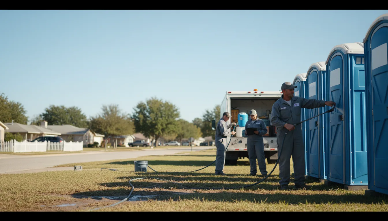 Long-Term Portable Toilet Rental in Salineville, OH near me